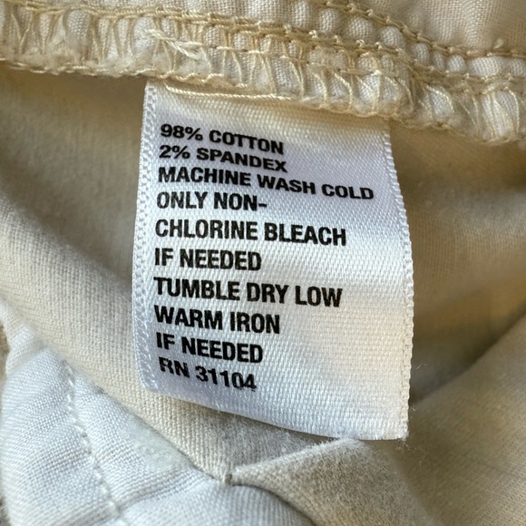 Crown & Ivy Tan Capris Relaxed Fit - Picture 4 of 5